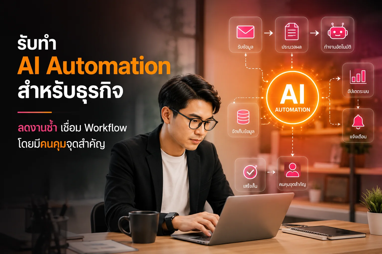 Business team reviewing an operational workflow before designing AI automation