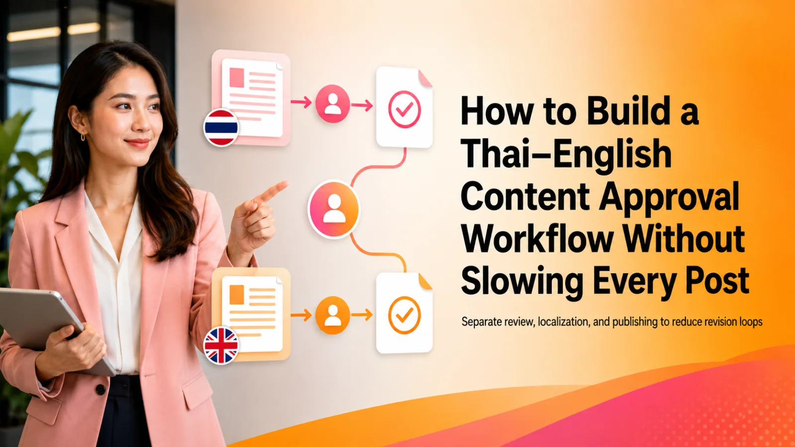 How to Build a Thai–English Content Approval Workflow Without Slowing Every Post