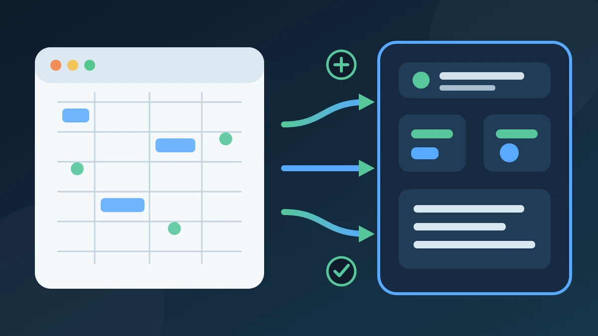 ภาพข้อมูลจาก Spreadsheet ถูกจัด Mapping และส่งเข้าสู่หน้าจอ Web App เพื่อสื่อถึงการเตรียม Data Migration ก่อน Cutover
